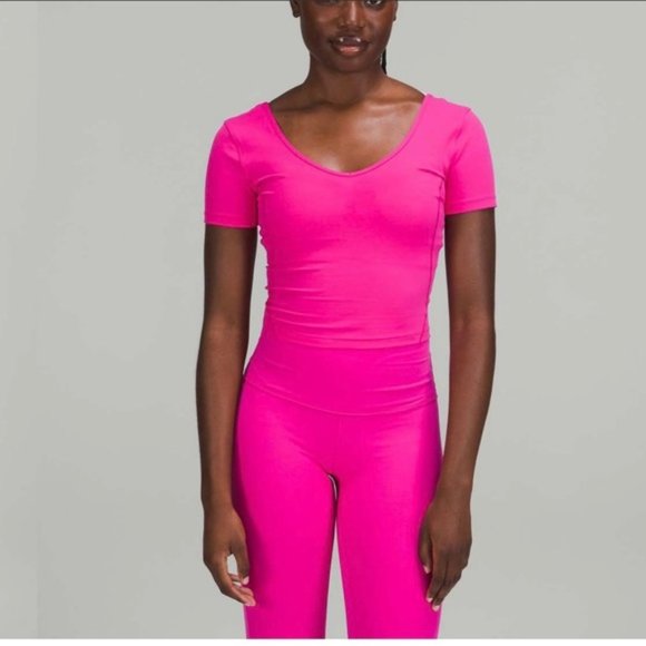 lululemon athletica Tops - Lululemon Align T-Shirt in Sonic Pink